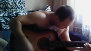 "беснуются лопасти"исполняет брат под гитару