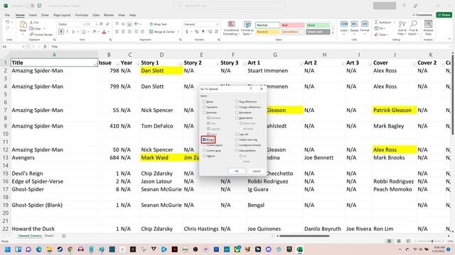 How to Remove Blank Rows in Excel смотреть онлайн