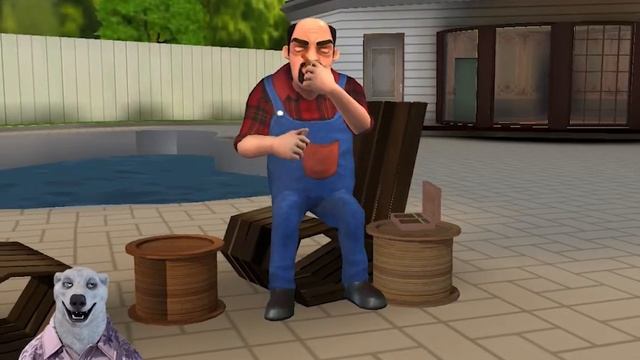 Сумасшедший сосед НУБ ИЛИ ПРО ? Scary stranger 3D ! Полное прохождение игры. Новое обновление. смотреть онлайн