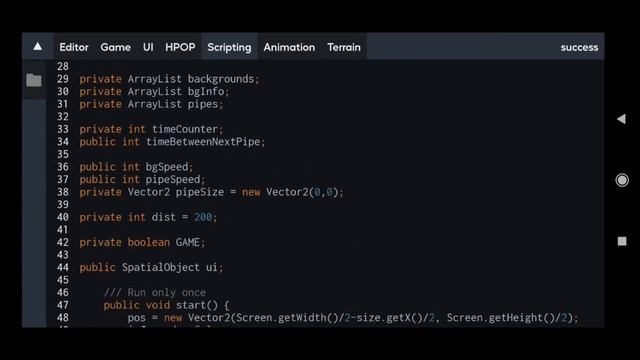 The flappy-bird in ITsMagic Engine (Java) смотреть онлайн