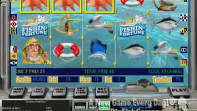 Reel Deal Slots - Fishin' Fortune Trailer смотреть онлайн