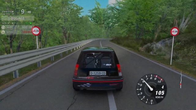 ASSETTO CORSA - Renault 5 GT Turbo Grupo X (1988) - Fito (03:00:832) смотреть онлайн