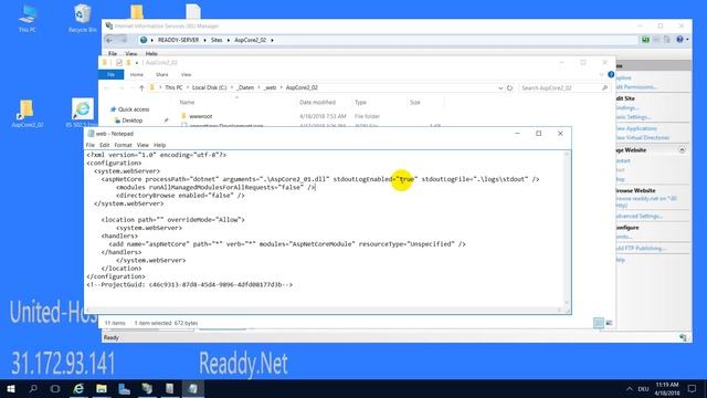 Asp Core 2: error log folder Error 500.29 and -2147024893 смотреть онлайн