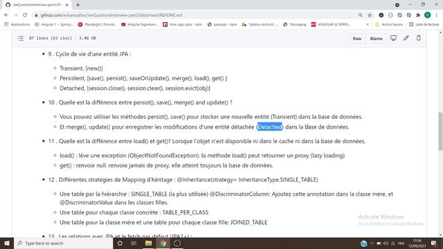 PART 3 - Les questions & réponses pour un entretien profile JAVA / JEE ✅ смотреть онлайн