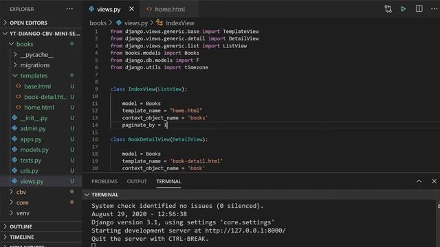 Learn Django Class Based Views - ListView - Theory and Examples смотреть онлайн