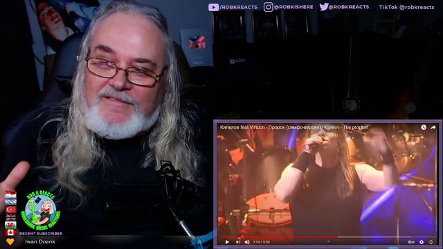 Кипелов Kipelov Reaction - The Prophet - First Time Hearing - Requested смотреть онлайн