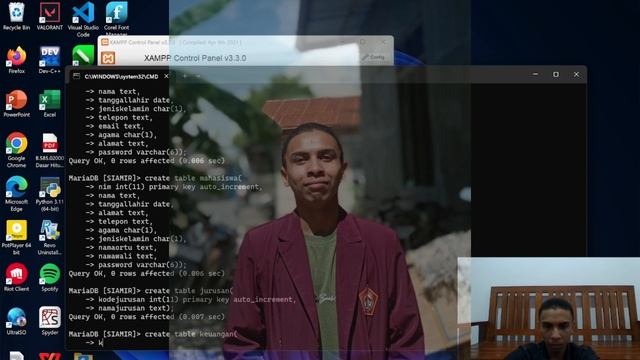 MEMBUAT DATABASE SIAMIR PART 1 смотреть онлайн
