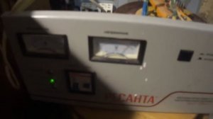ресанта асн-10000/1-эм, проверка после ремонта