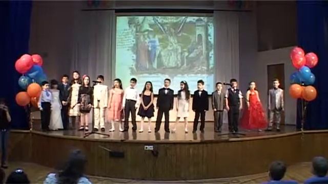 Детский праздник 2011 г. в школе 2042 им. Лазаревых смотреть онлайн