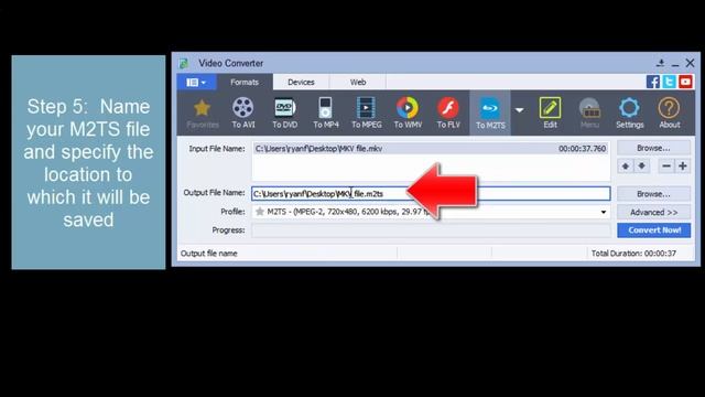 How to convert MKV to M2TS смотреть онлайн