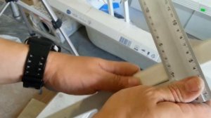 Установка потолочного профиля (багета) своими руками. Натяжной потолок.