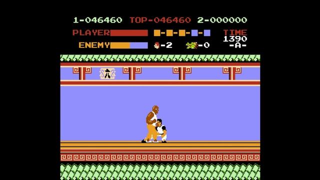 NES Kung Fu Master Walkthrough смотреть онлайн