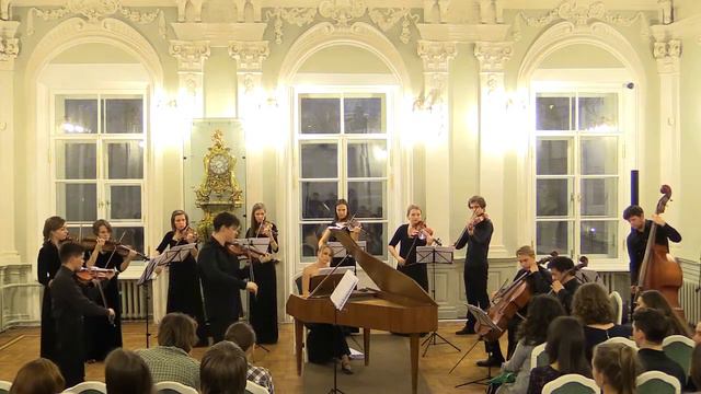 Концер классической музыки в Петровском зале СПбГУ