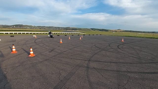 Gymkhana GP 2020 Stage 5 / Шереметьева Ольга Honda CB400 / Heat 1