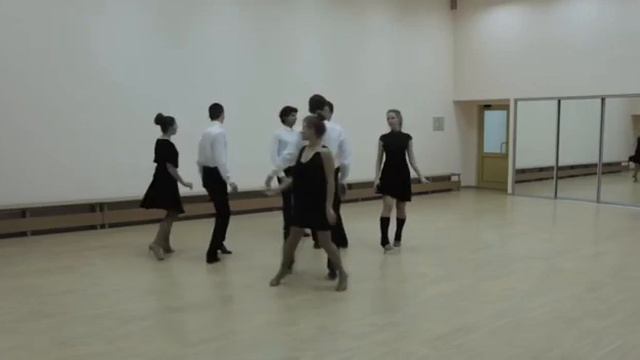 Простой танец "Фигурный вальс" смотреть онлайн