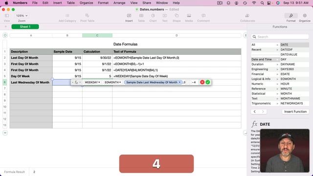 Calculating Difficult Dates In Mac Numbers смотреть онлайн
