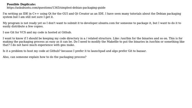 Ubuntu: Creating Debian Package For Qt app смотреть онлайн