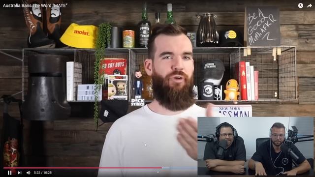 Americans React To Australia Bans The Word MATE смотреть онлайн