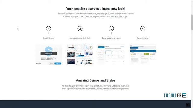 SolidBox Clean Modern WordPress theme for your Business Coleman смотреть онлайн