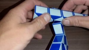 как сделать большую собаку ? из змейки Рубика 48 элементов