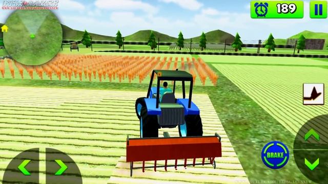 Farm Tractor Machine Driving - Farming Simulator - Android GamePlay смотреть онлайн