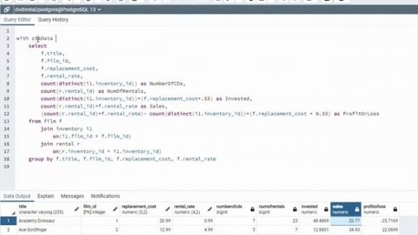 PostgreSQL - How to use CTE