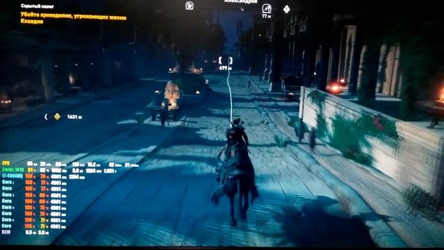 Assassins Creed Origins, 1080p, Ultra, 4980HQ, 4500mhz, Aorus 1070, 12gb ram - 2 смотреть онлайн