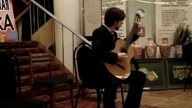 В.Козлов "Восточный танец" классическая гитара смотреть онлайн