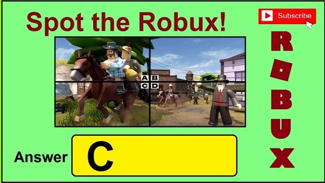 Spot the Robux Quiz Answer | Guaranteed 100%Score | Bequizzed смотреть онлайн