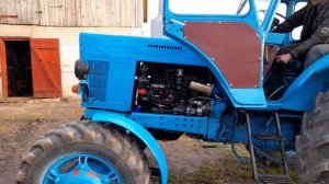 Первый запуск двигателя Д-240 после ремонта.