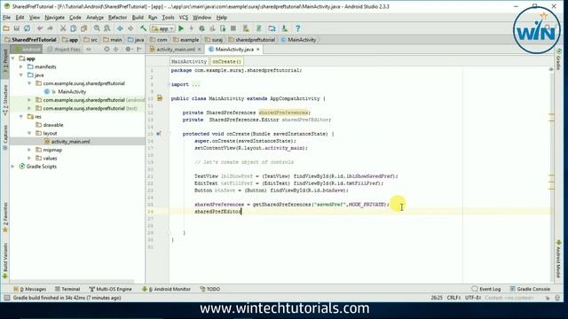 Android Shared Preferences Tutorial смотреть онлайн