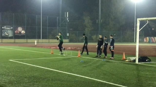 Обзор вратарской тренировки смотреть онлайн