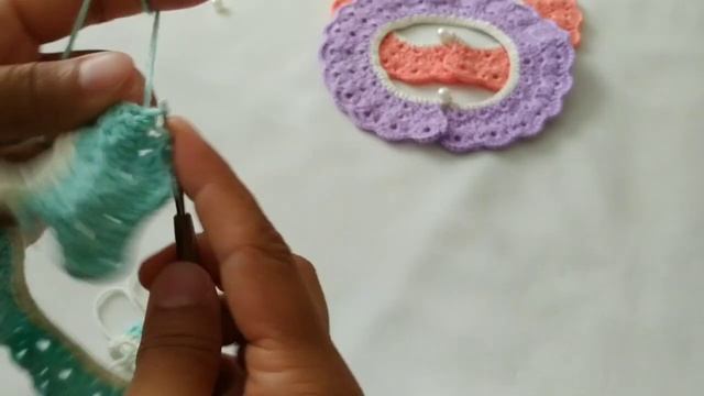 ÖRGÜ YAKA YAPIMI (HAND EMBROİDERY) KNİTTİNG