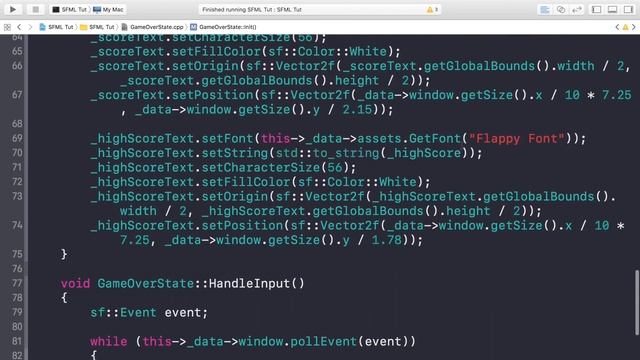 Flappy Bird SFML C++ [GAME OVER] - Game Over Medals смотреть онлайн