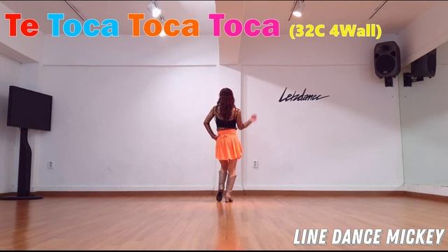 Te Toca Toca Toca LineDane // Toca Toca // IMPROVER //DANCE & COUNT // LineDanceMICKEY//건강, 힐링, 다이어 смотреть онлайн