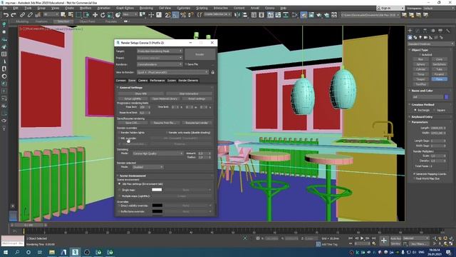 2021 01 26 из архикада в 3ds max часть 4 Настройки интерфейса и рендера, переименование объектов. смотреть онлайн