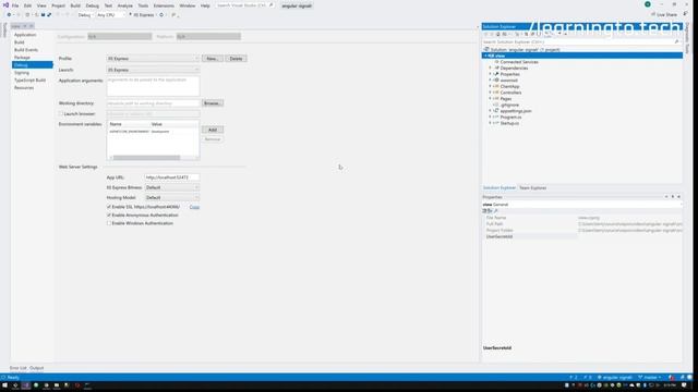 Git,Visual Studio and finally Angular *walkthrough not tutorial* Part 1 смотреть онлайн