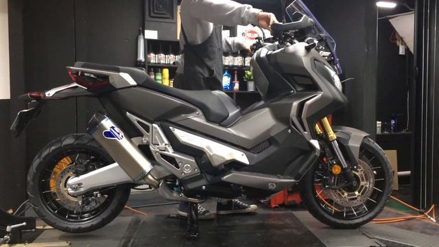 HONDA X-ADV TERMIGNONI EXHAUST SOUND смотреть онлайн