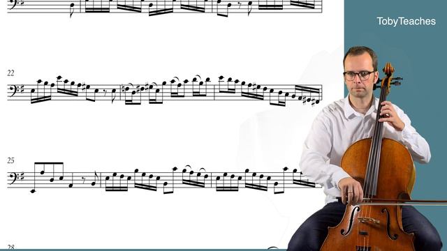 Vivaldi Cello-Sonata No.5 e-minor, RV 40, 2nd Movt. | Cello Solo | Cello Sheet Music | Accompanimen смотреть онлайн