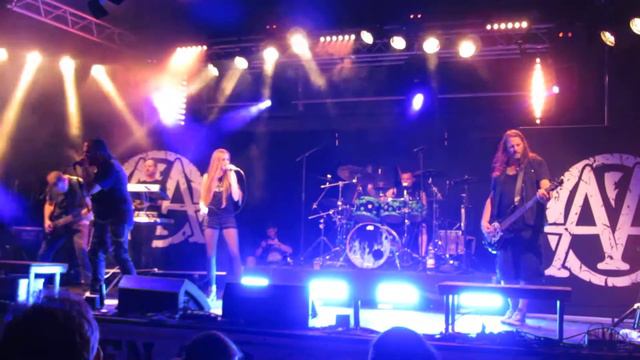 Aeverium - Never let me down again (cover) @ Rock am Raum смотреть онлайн