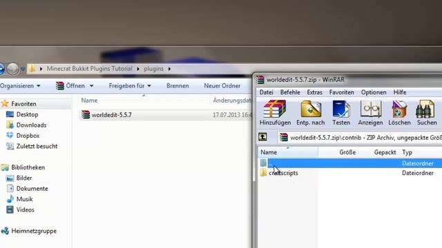 [Minecraft] Tutorial - Bukkit Plugins installieren (Deutsch/HD) смотреть онлайн