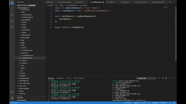 State Management with Redux Thunk - E-commerce: Lesson 18 смотреть онлайн