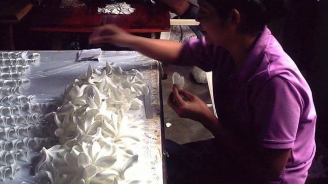 Tahitian Tiare Foam Flower DIY смотреть онлайн