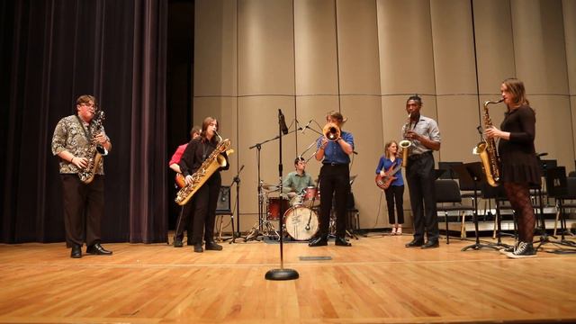 Washburn University Jazz Band performs concert at White Concert Hall смотреть онлайн