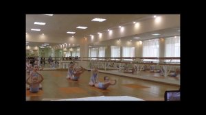 Урок партерной гимнастики для детей 7 - 9 лет (2 часть)