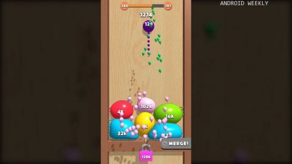 Blob Merge 3D: [unlock 128K] level 129 to level 158