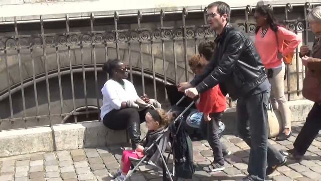 Монмартр. Париж, Франція, Європа. смотреть онлайн