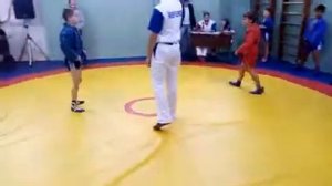 Самбо дети 9 лет. Турнир Бросающий вызов