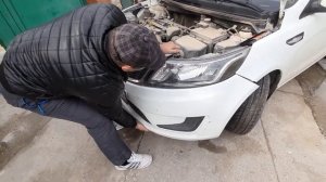 КАК СНЯТЬ И РАЗОБРАТЬ БАМПЕР НА КИА РИО