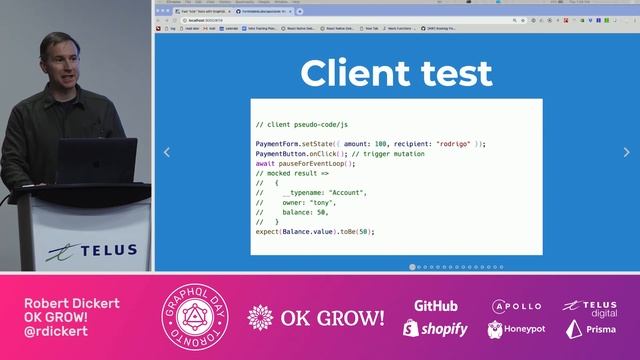 Robert Dickert – Fast 'End-to-End' Testing with GraphQL смотреть онлайн